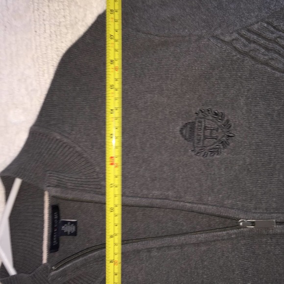 Tommy Hilfiger Mens ZIp Up Sweater Size 2XL - Picture 6 of 6